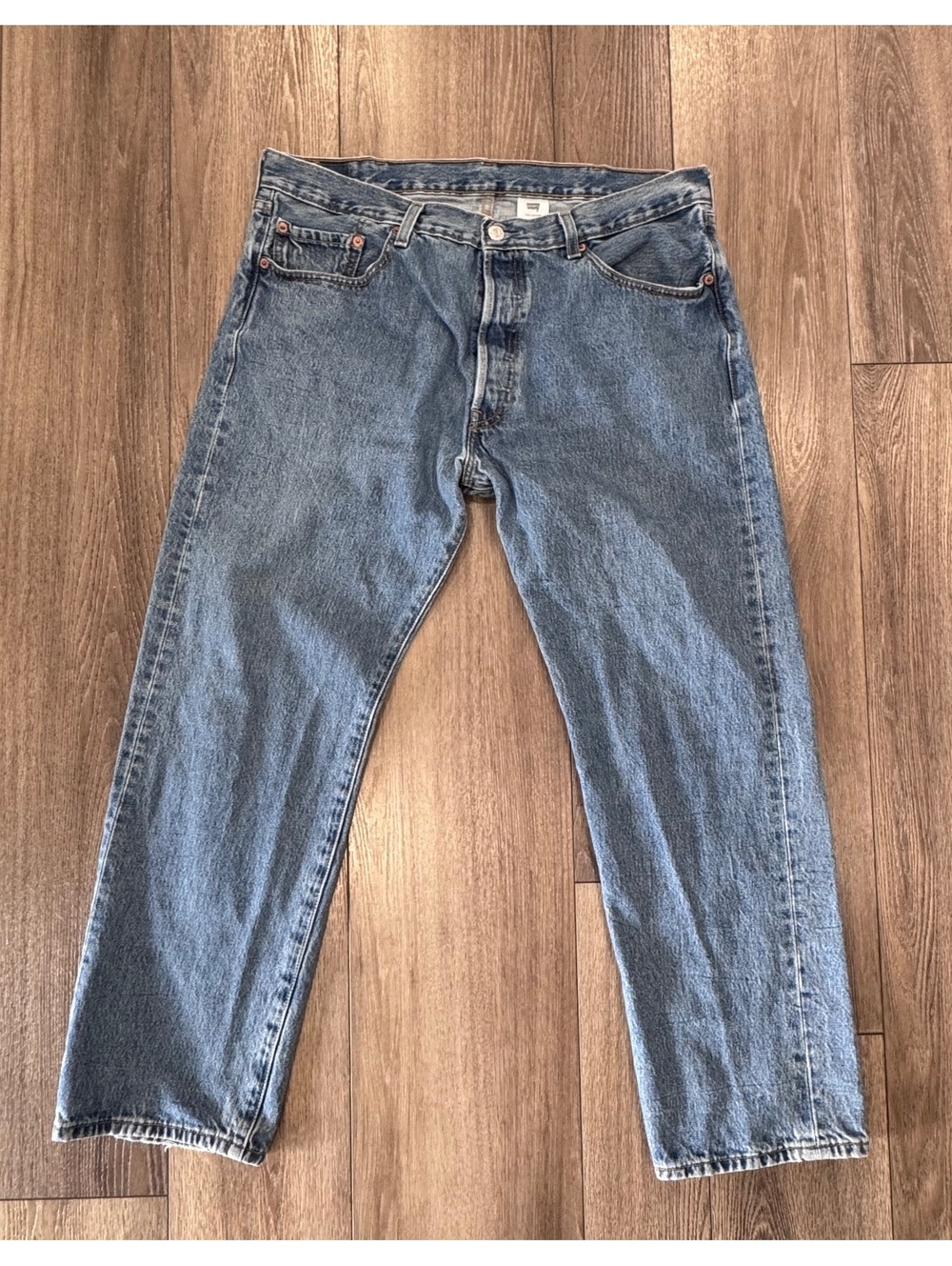 Levi's light blue denim jeans
